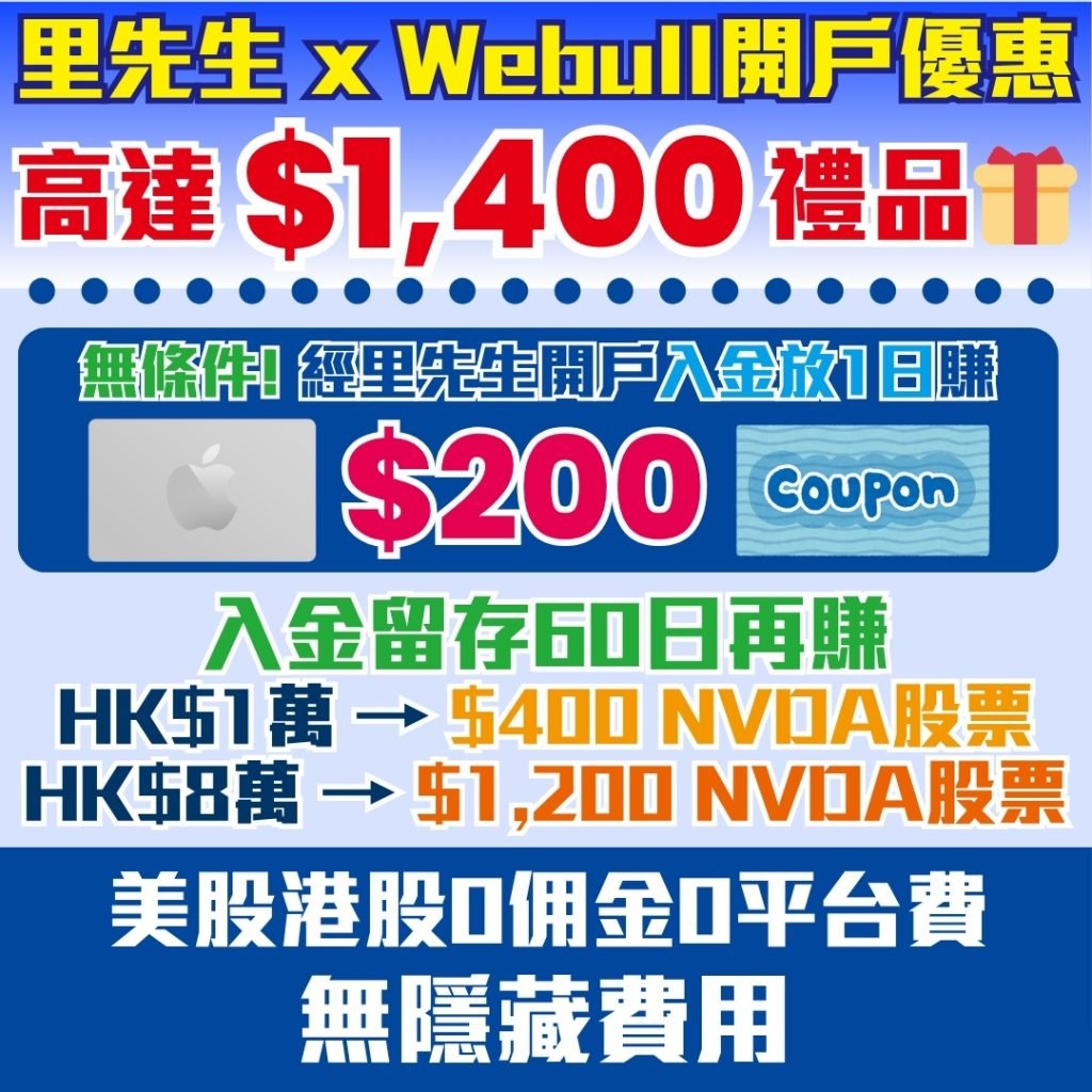 webull 微牛 開戶優惠 2025