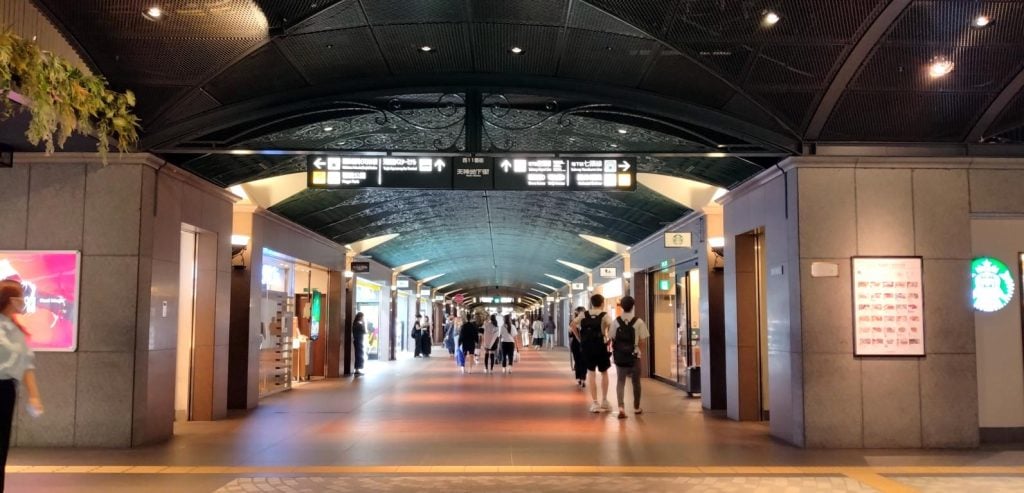 福岡旅行 天神地下街 2025