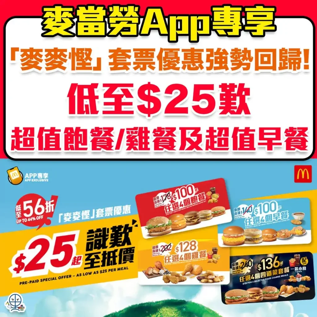 MCD Prepaid Vouchers 2025