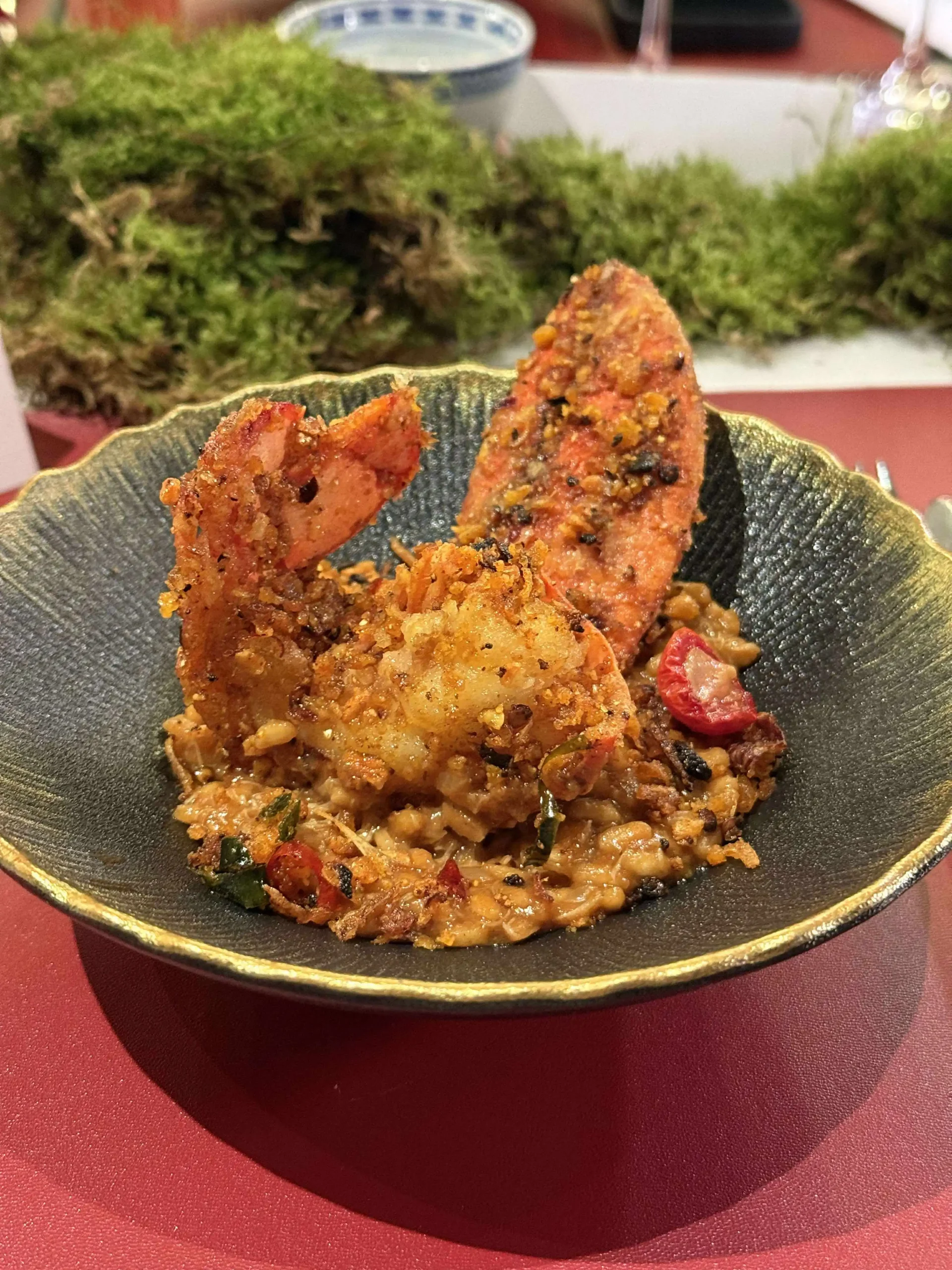 大牌檔臭豆腐配咖哩蟹鉗