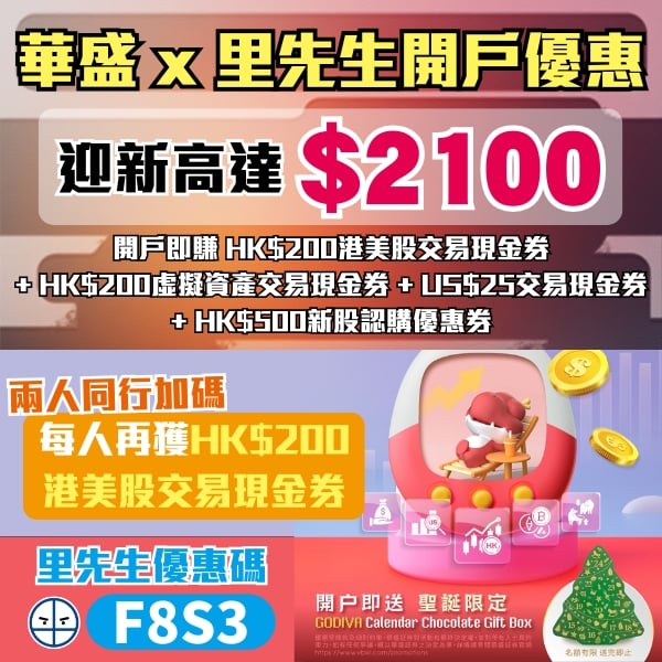 華盛証券開戶優惠 2025 華盛証券開戶優惠 2025