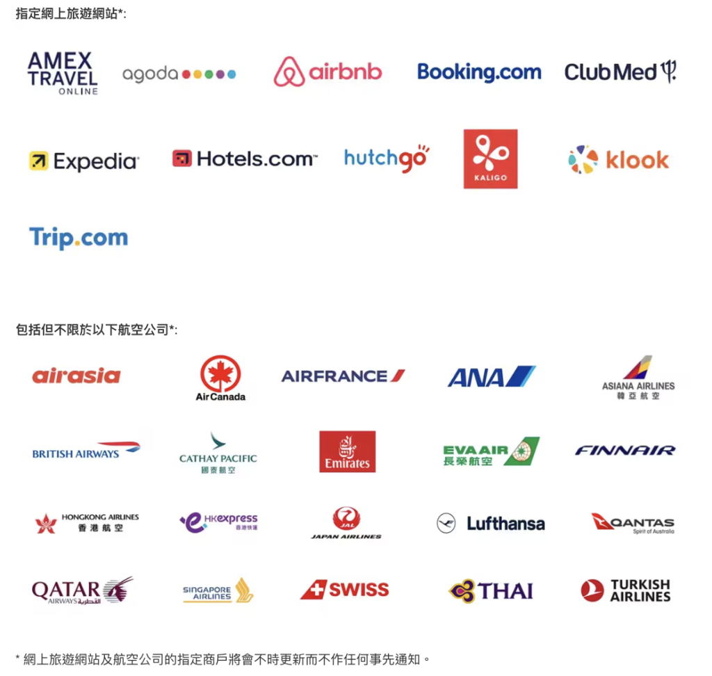 AE外幣及旅遊簽賬優惠 2026 AE外幣及旅遊簽賬優惠