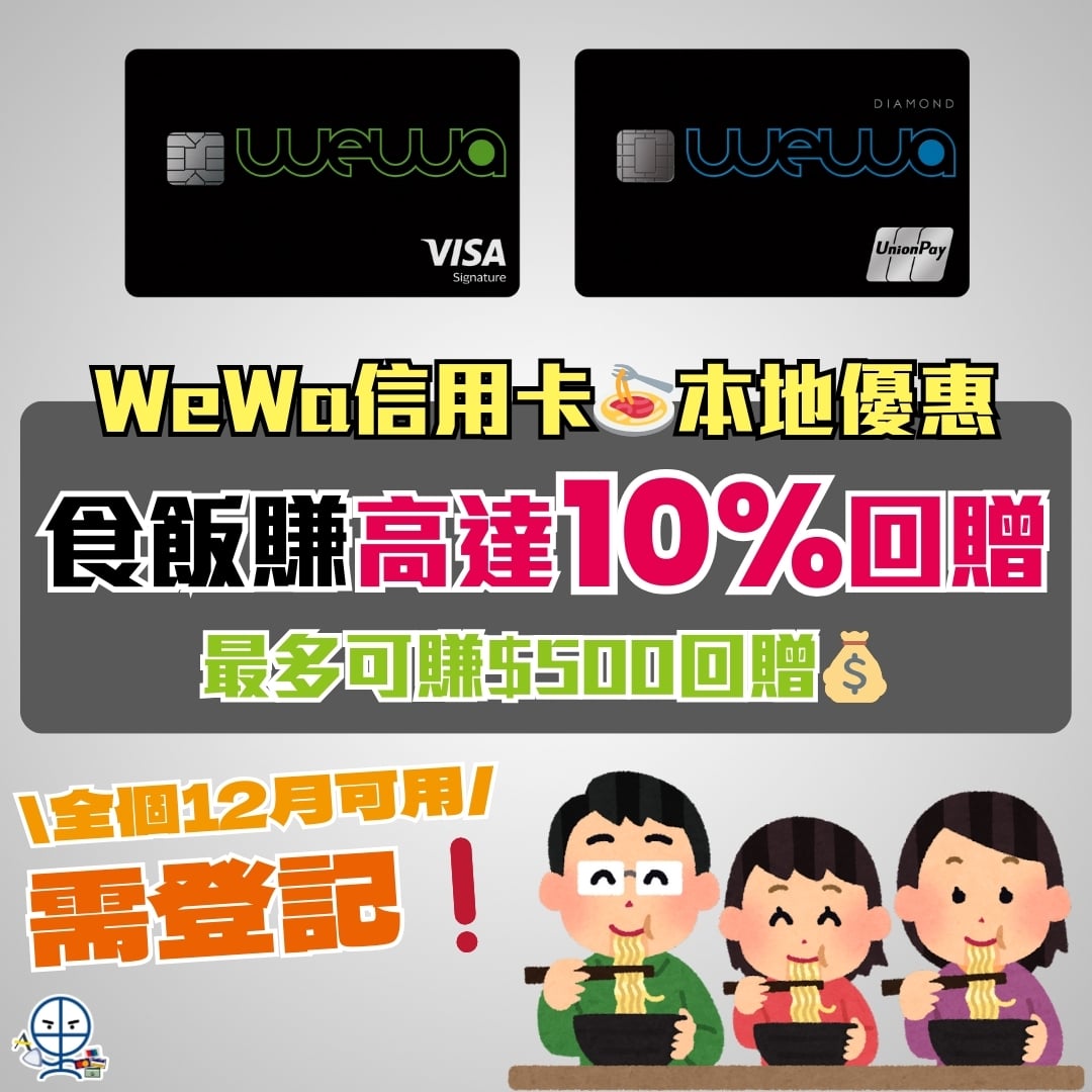 WeWa dining 餐飲優惠 1 2025 WeWa dining 餐飲優惠 1 2025