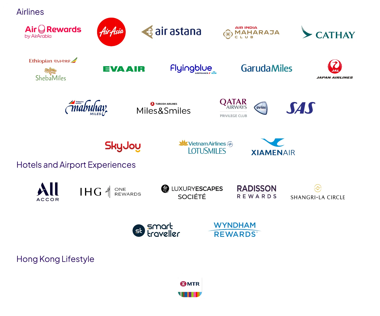 Rently HK Partner 2026 Max Miles可兌換多間航空公司及酒店會員計劃